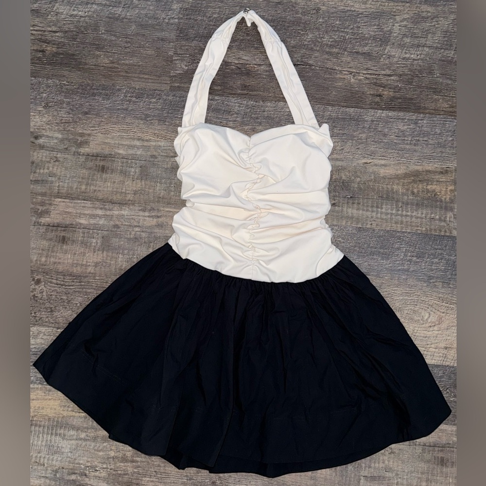 NWT Anthropologie Maeve Halter Twofer Dress - Picture 3 of 9
